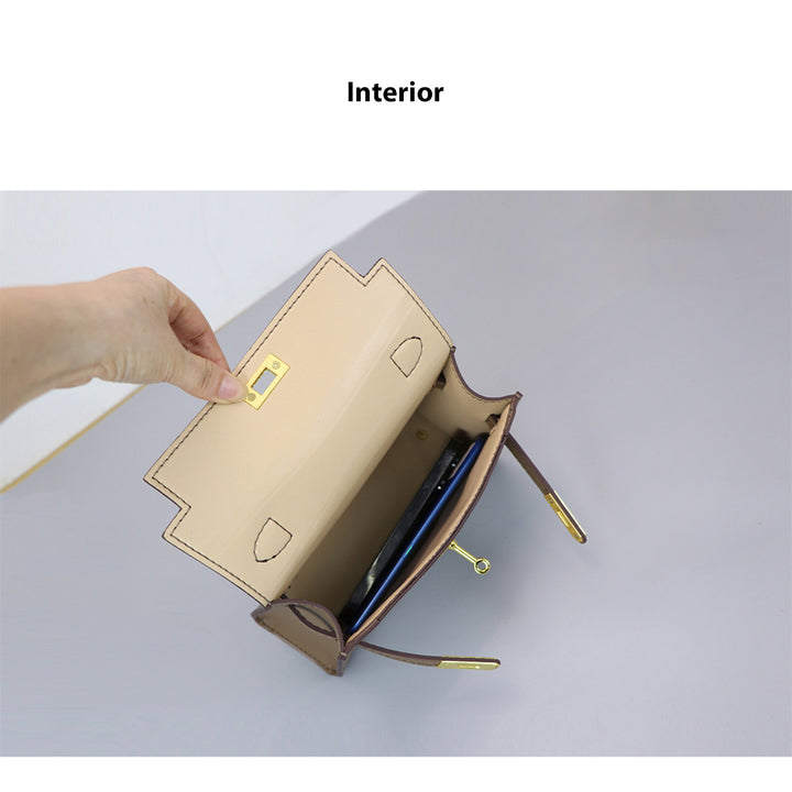 POPSEWING® Leather Dustbag Recycle Kelly Bag DIY Kit