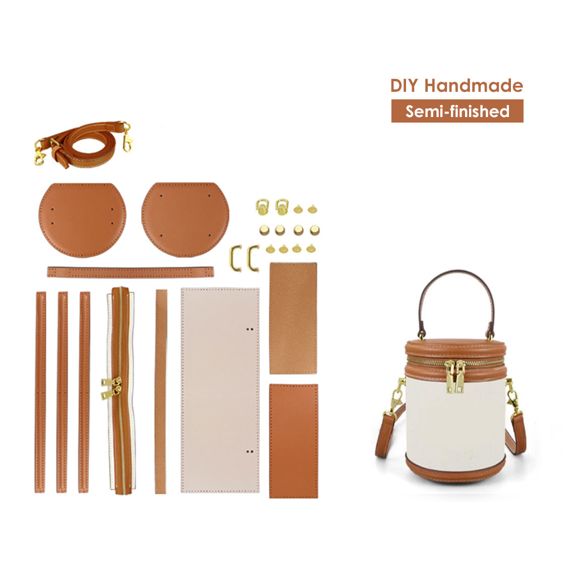 DIY Leather Kit | Recycle Bag DIY Kits - POPSEWING®