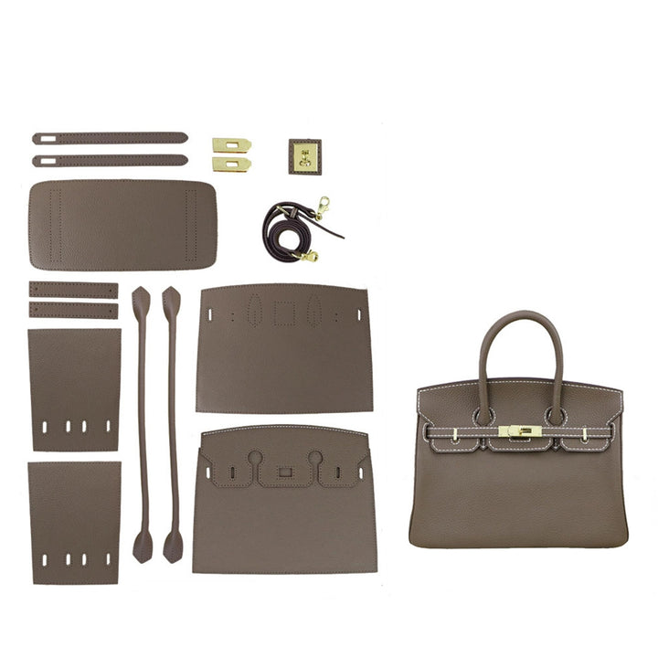 DIY handbag sewing leather kit | Beginner Bag Making Projects