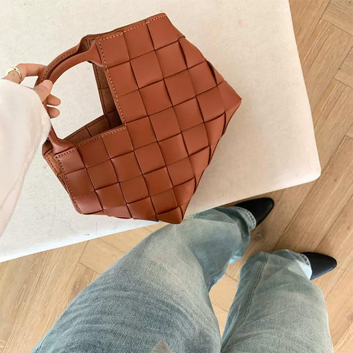 POPSEWING® Vegan Leather Woven Handbag DIY Kit