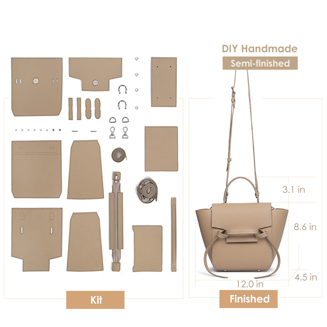 Designer Catfish Bag DIY Kit - Make A Belt Bag at Home – POPSEWING®