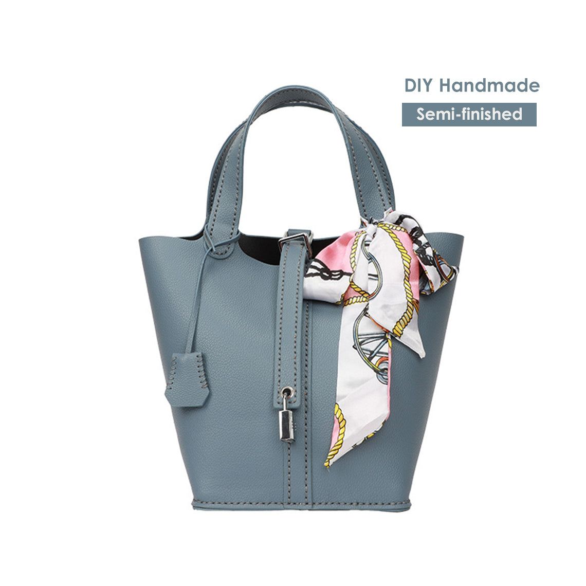 WADORN DIY Tote Bag Making Kit, 43 stks PU Lederen Geweven WADORN DIY Tote Bag Making Kit, 43 stks PU Lederen Geweven