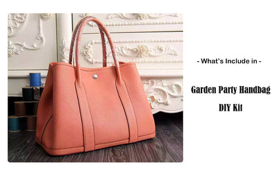What's Included in the New Garden Party Handbag Leather Kit? Let's Explore!
