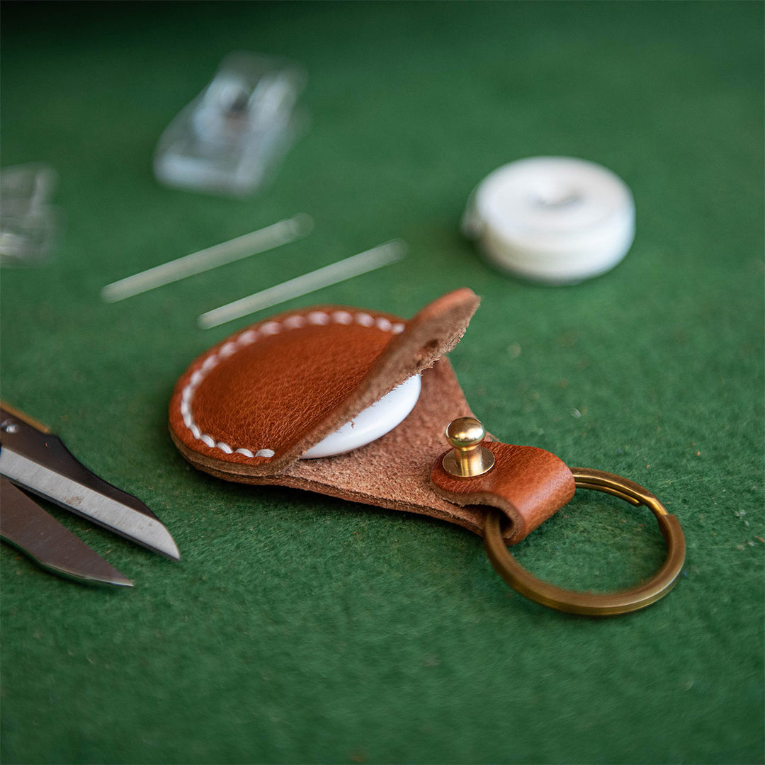 POPSEWING® Leather AirTag Keychain DIY Kit