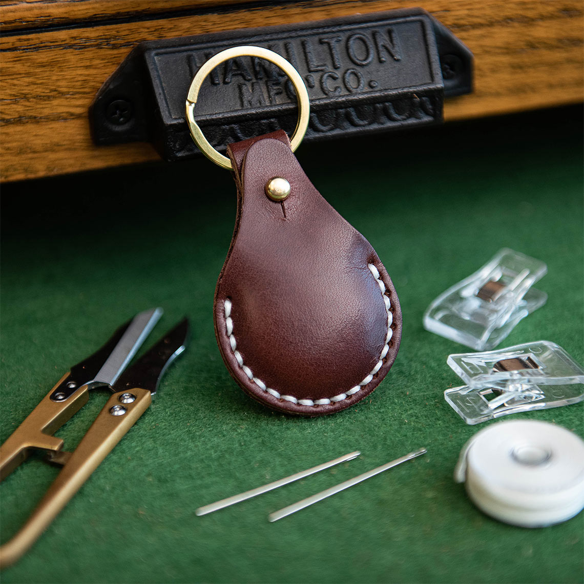 POPSEWING® Leather AirTag Keychain DIY Kit