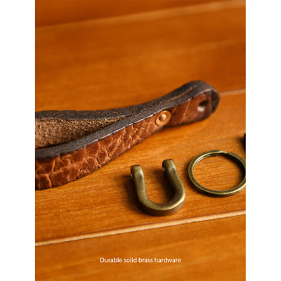 POPSEWING® Buffalo Leather Heavy Duty Keyring