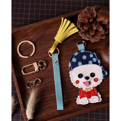 DIY Keychain Kit | Small Leather Keychain Making Kits - POPSEWING®