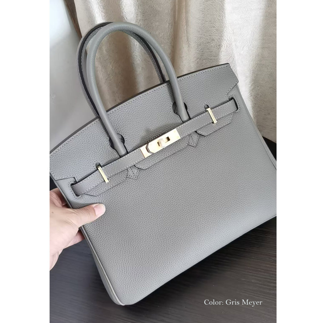 Top Grain Leather Inspired Birk Handbag