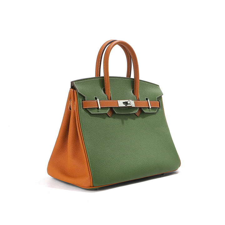 Top Grain Leather Inspired Birk Handbag