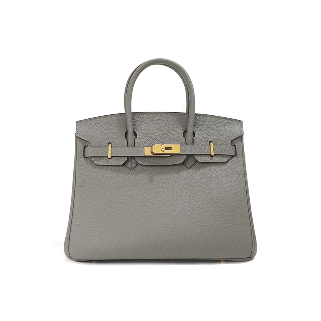 Price Taupe Birkin Bag Top Grain Leather Inspired Birkin Handbag