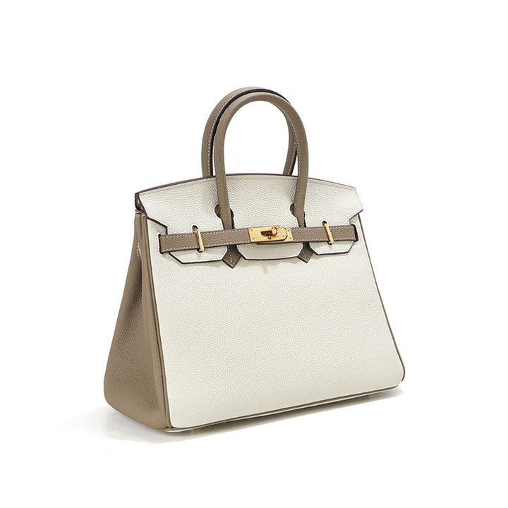 Top Grain Leather Inspired Birk Handbag