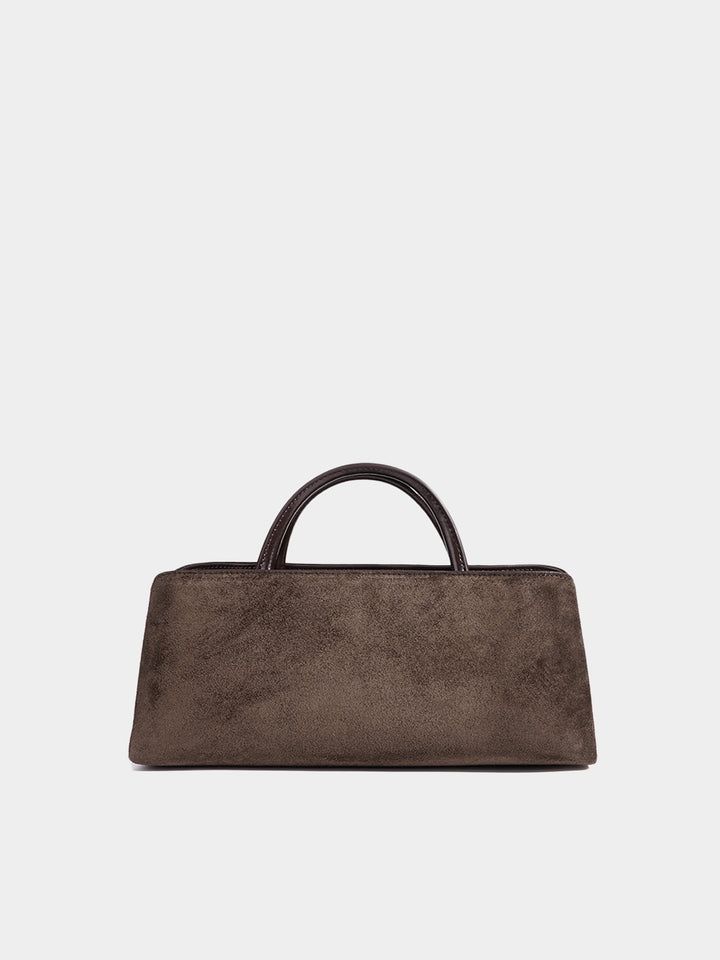 Suede Autumn Clutch Handbag