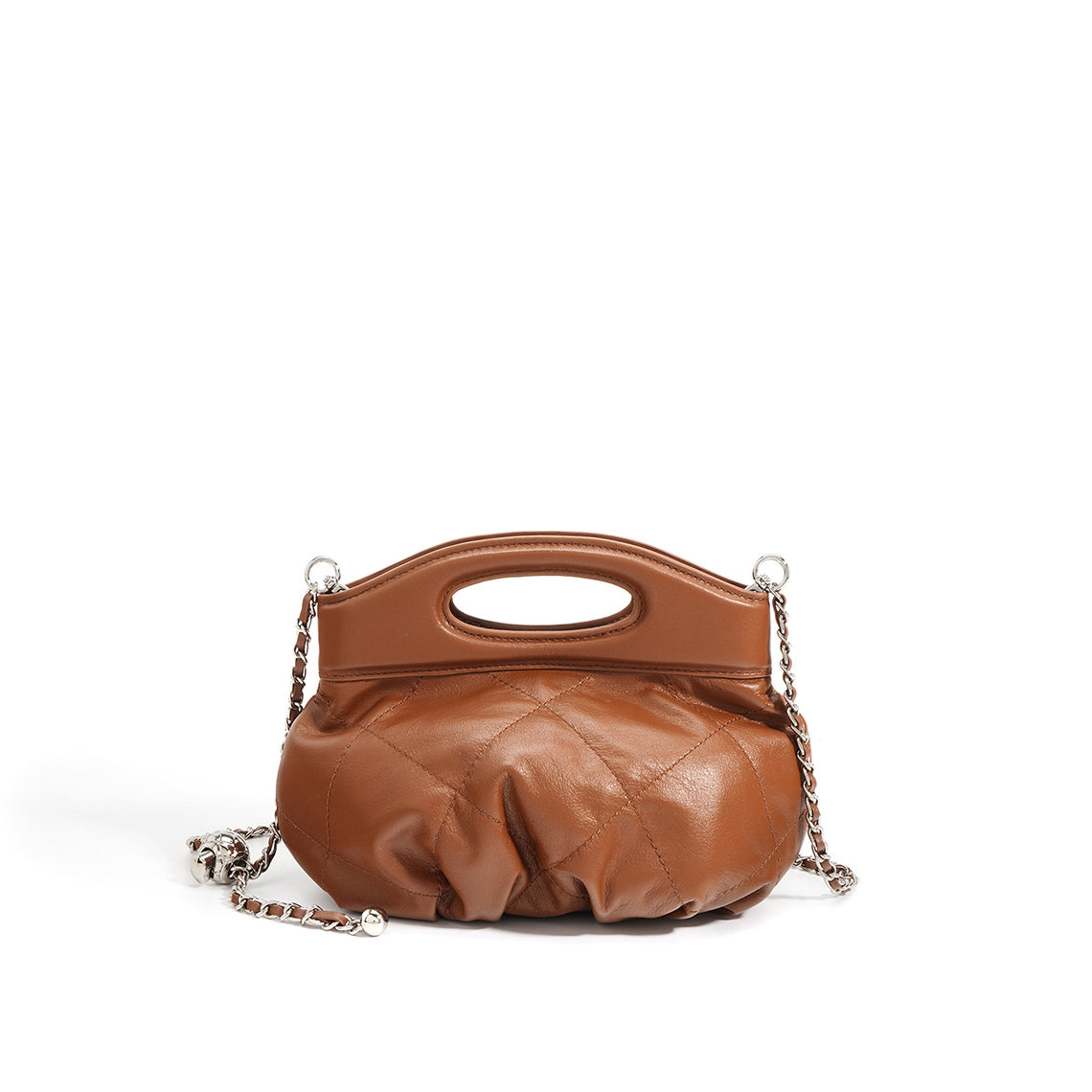 Leather Mini Pocket Handbag