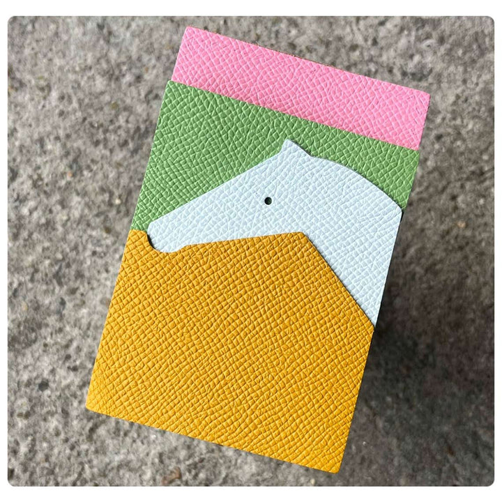 POPSEWING® Full Grain Leather Horse Slim Card Holder DIY Kits