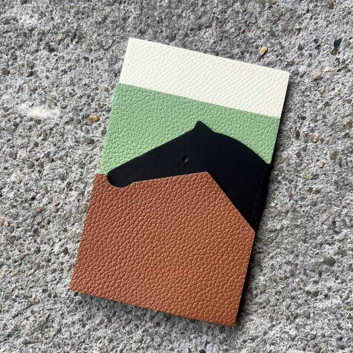 POPSEWING® Full Grain Leather Horse Slim Card Holder DIY Kits