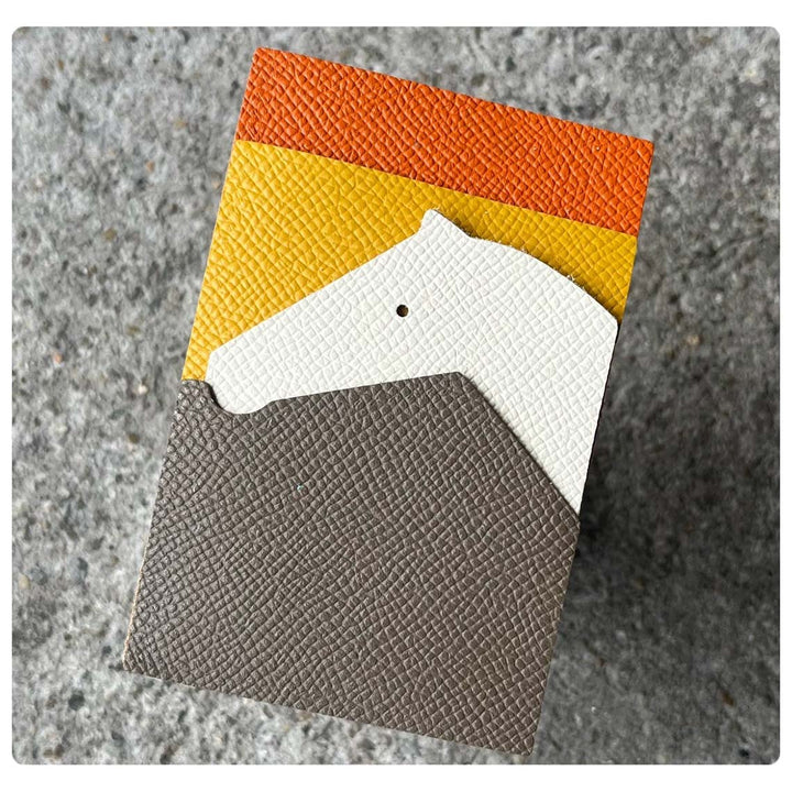 POPSEWING® Full Grain Leather Horse Slim Card Holder DIY Kits