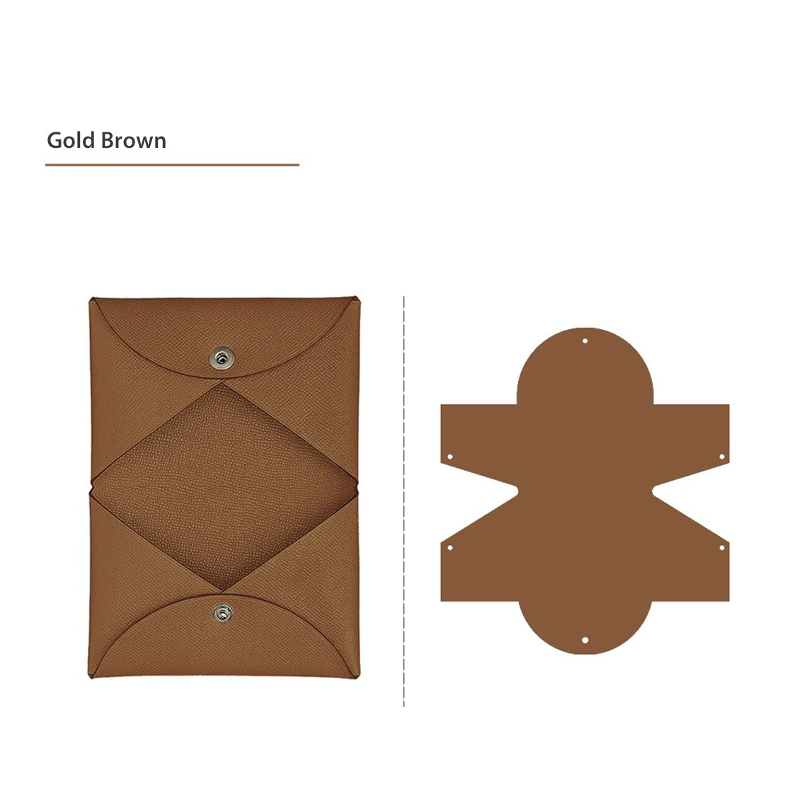 POPSEWING® Epsom Leather Inspired Calvi Card Holder DIY Kit