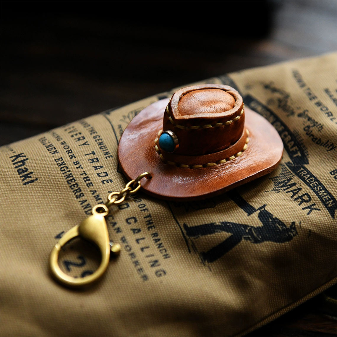 Mini Cowboy Hat Keychain | Cute Design Key fobs - POPSEWING®