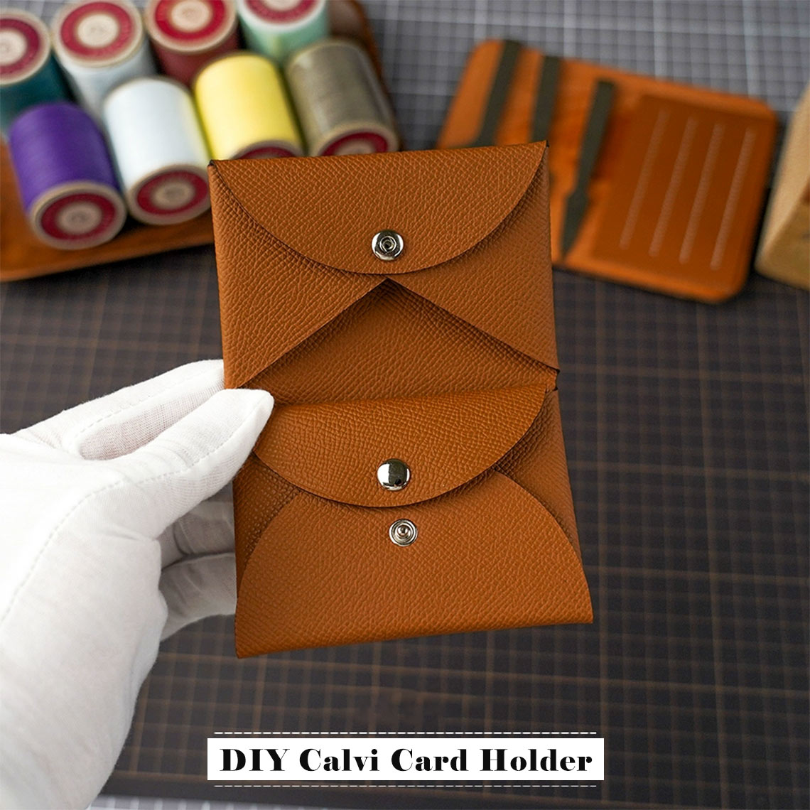 Handmade Luxury Card Wallets for Women | Easy Leather Projects - POPSEWING®