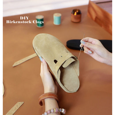 Inspired Birkenstock Clogs DIY Kits | Make Your Own Shoes Project - POPSEWING®