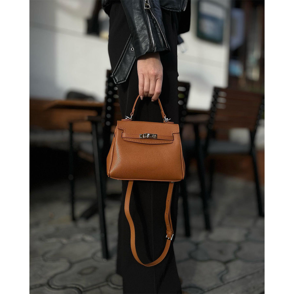 POPSEWING® Handmade Leather Kelly Bag  DIY Kit | DIY Gift for Women
