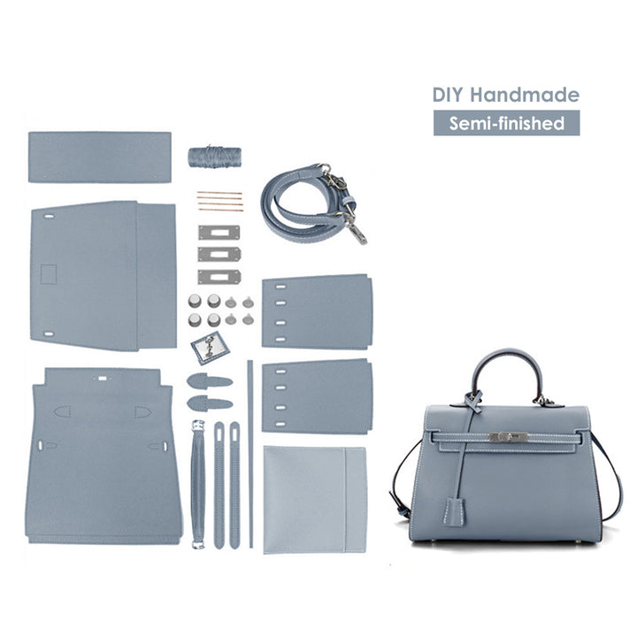 POPSEWING® Top Grain Leather Large Kelli Bag DIY Kit