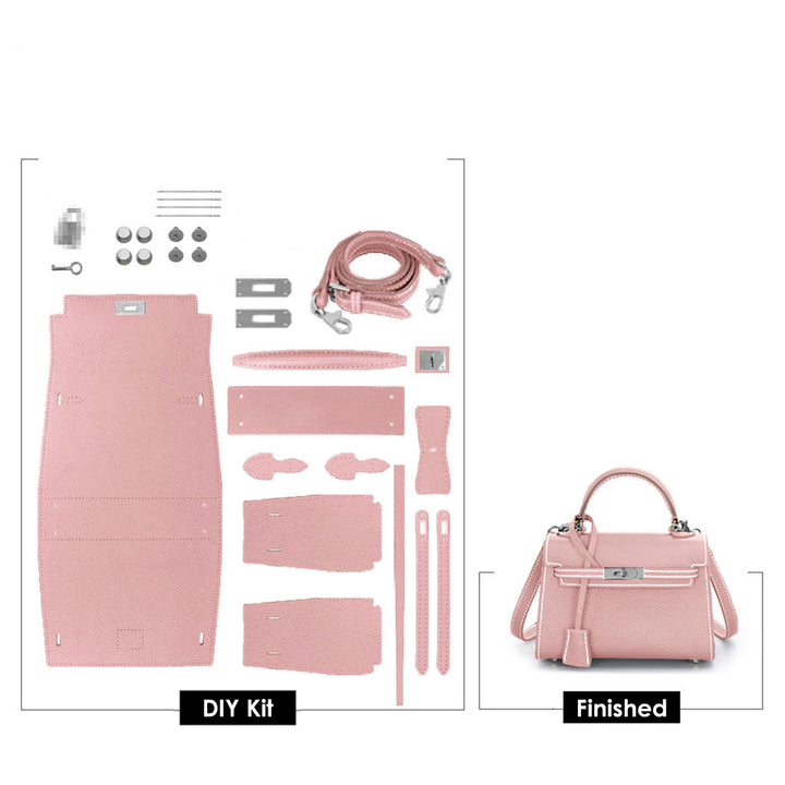 POPSEWING® Top Grain Leather Large Kelli Bag DIY Kit