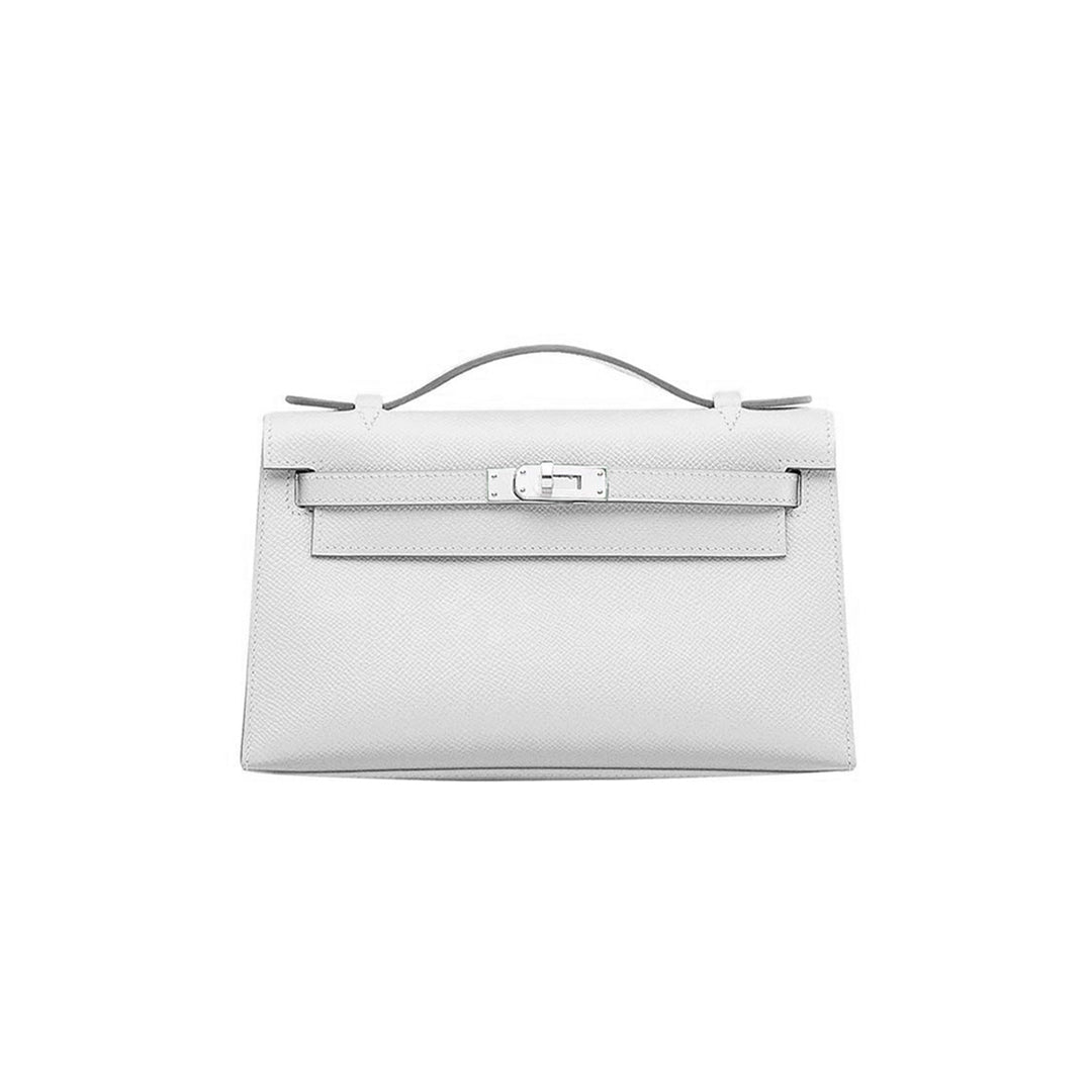 diy deluxe mini white backpacks DIY Designer Clutch Leather Kits
