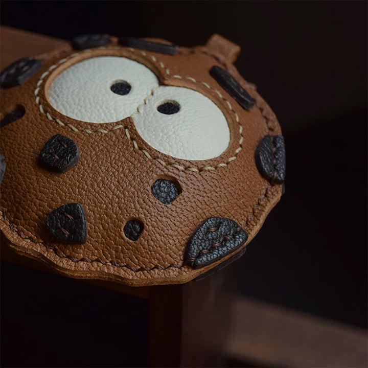 Cookie Design Leather Purse Charm | Fun DIY Leather Project for Beginners - POPSEWING®