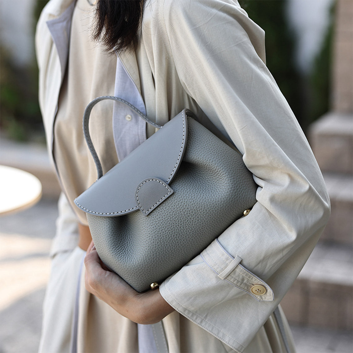 【asm】Polène bag Polène | Bag - Cyme - Textured Camel