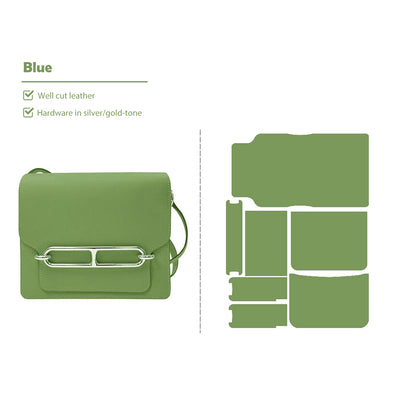 Green Roulis Bag DIY Kit | DIY Luxury Bag Kit - POPSEWING®
