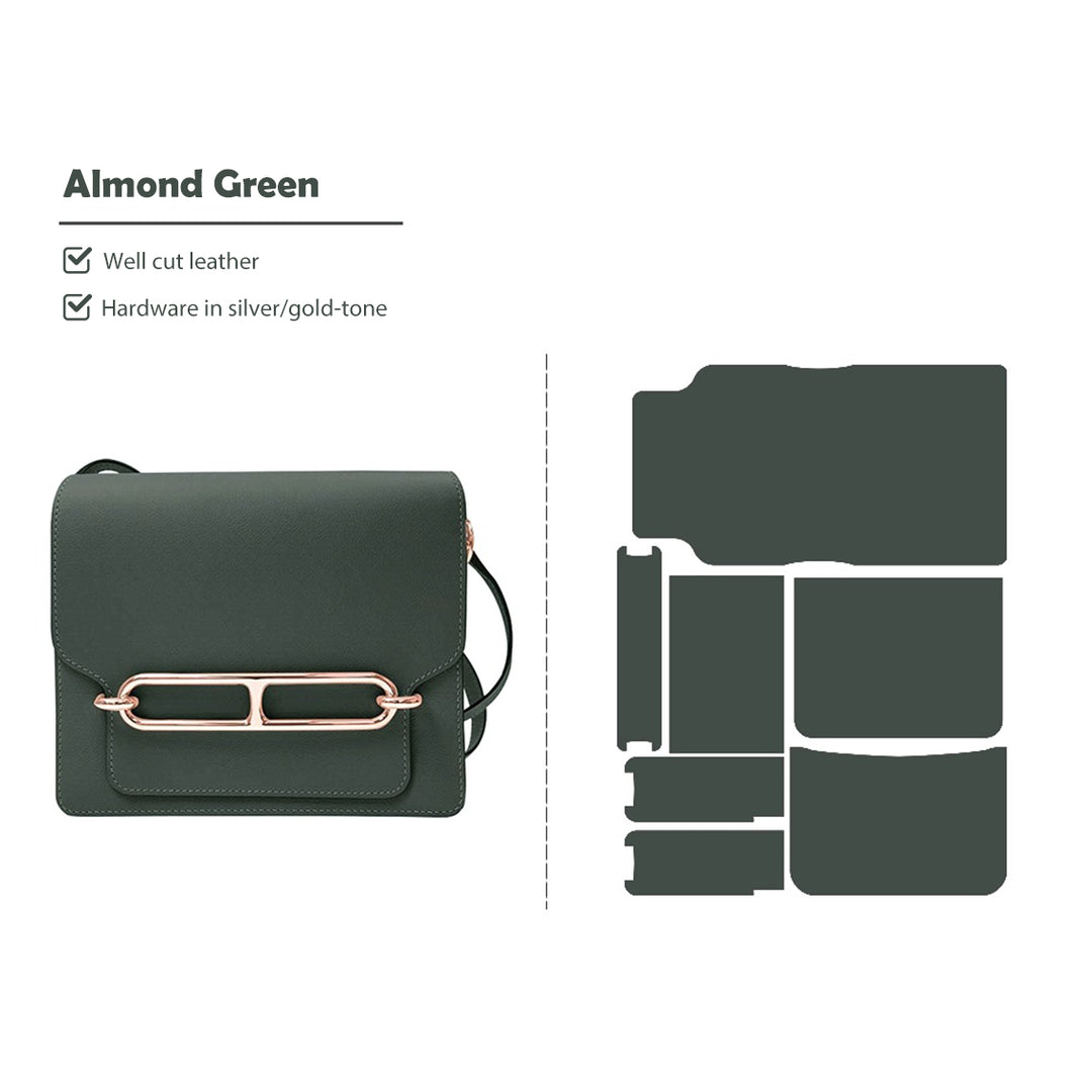 Green Roulis Bag DIY Kit | DIY Luxury Bag Kit - POPSEWING®