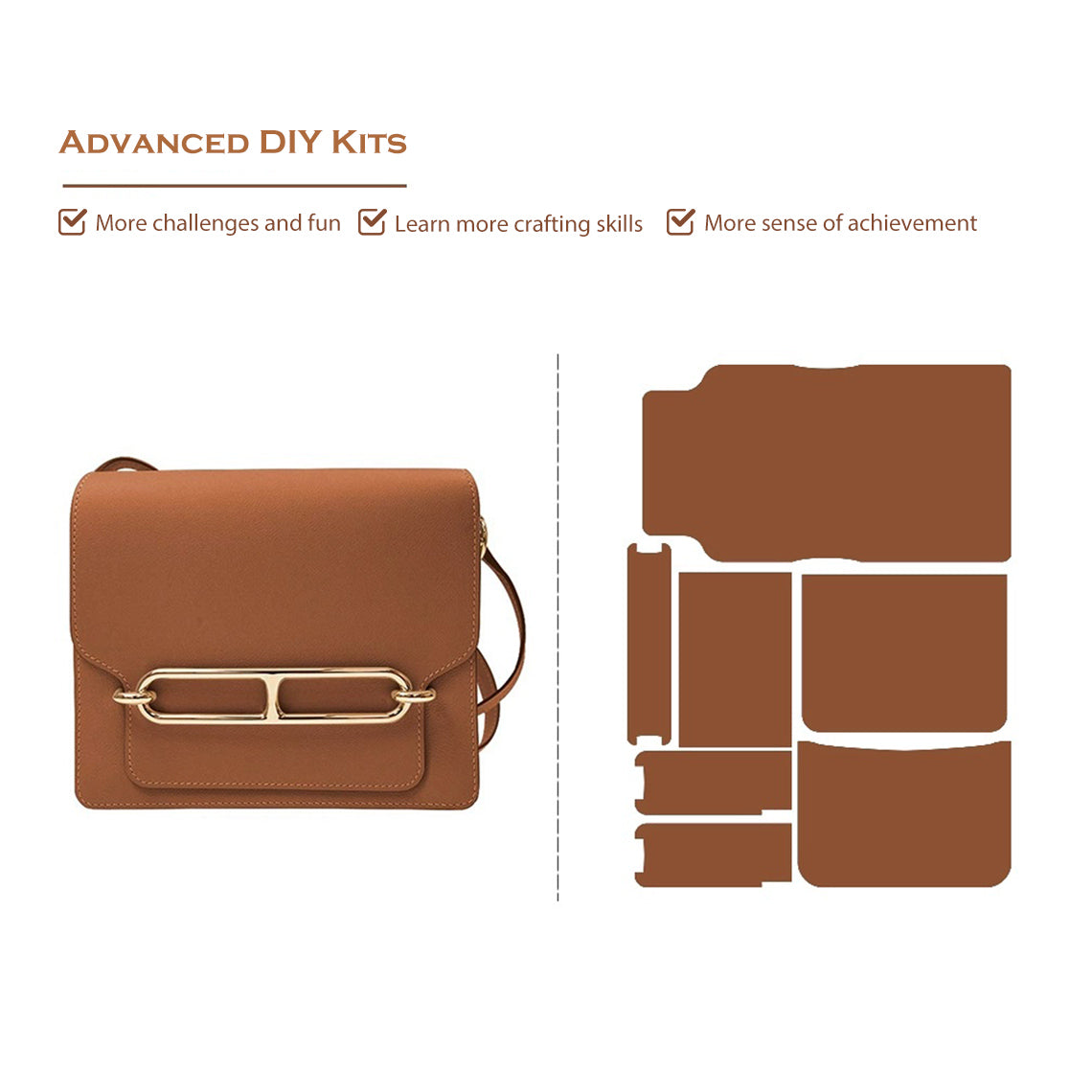DIY Hermes Roulis Bag Kit | How to Make a Designer Bag - POPSEWING®