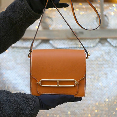 DIY Roulis Mini Bag | Handmade Hermes Crossbody Bag - POPSEWING®