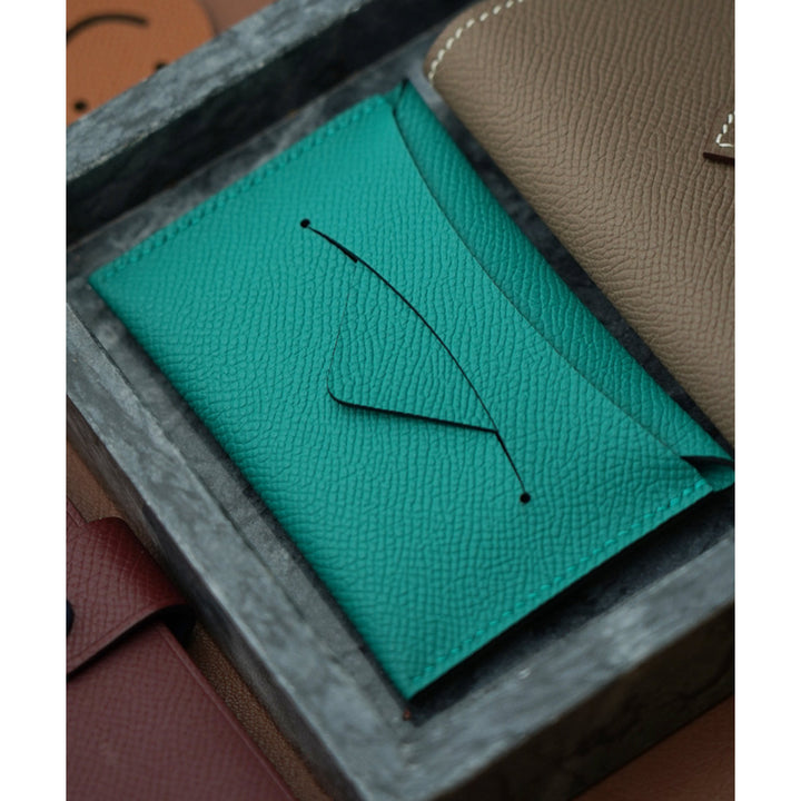 Simple Design Leather Card Holder | DIY Leather Card Holder - POPSEWING®