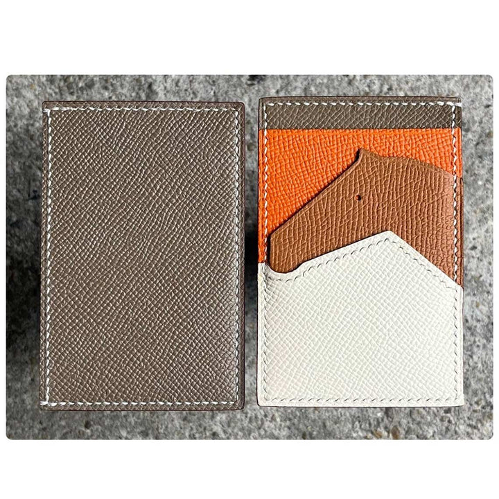 POPSEWING® Full Grain Leather Horse Slim Card Holder DIY Kits