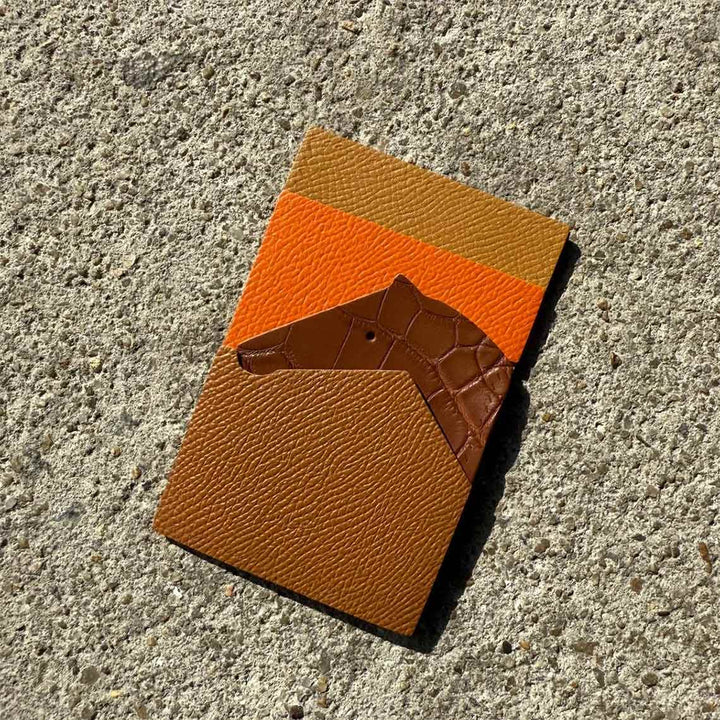 POPSEWING® Full Grain Leather Horse Slim Card Holder DIY Kits