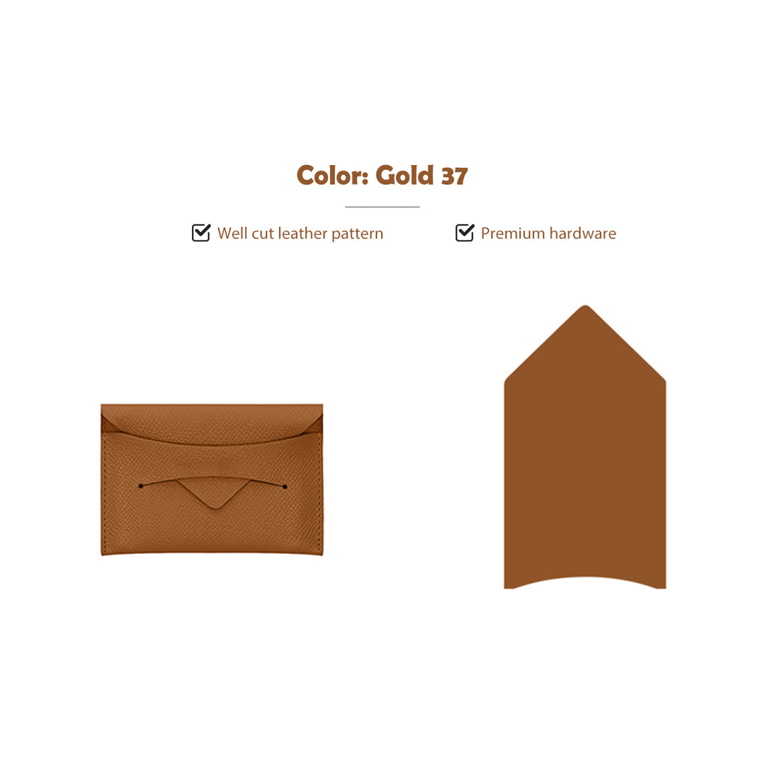 Slim Envelope Leather Card Holder | DIY Kit to Make Your Card Holder POPSEWING Slim Envelope Leather Card Holder | DIY Kit to Make Your Card Holder POPSEWING