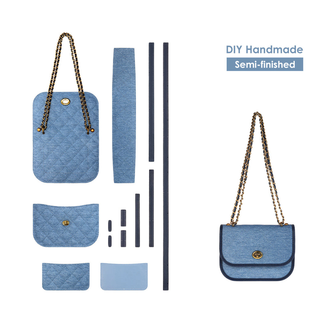 POPSEWING Small Flap Chain Bag | DIY Kit