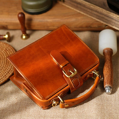 Handmade Leather Bag Doctor Bag by POPSEWING® DIY Bag Kits