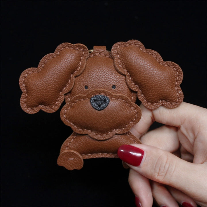 POPSEWING® Sheep Leather Flap Ears Dog Keychain DIY Kits