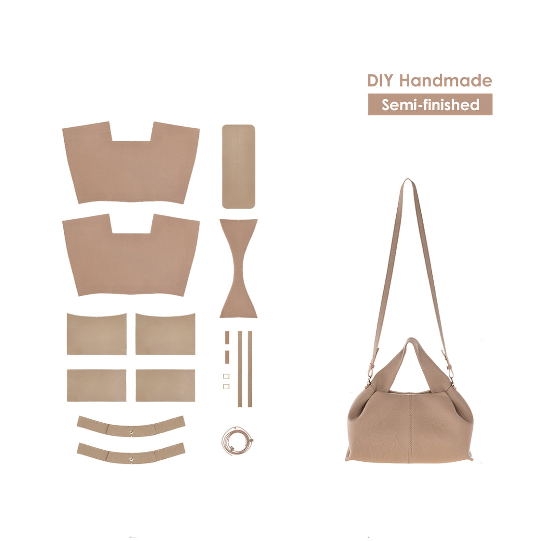 diy slouchy leather backpack POPSEWING® Top Grain Leather Cloud Bag DIY Kits