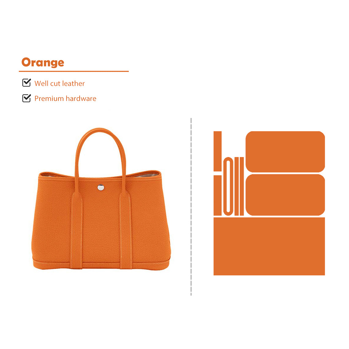 Designer DIY Handbag Leather Kit | Leather Bag Making Project