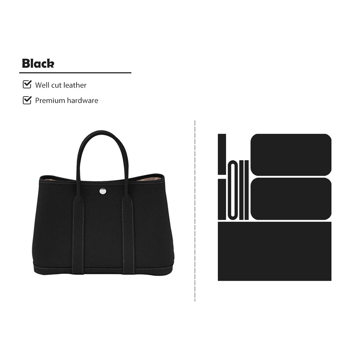 Designer DIY Handbag Leather Kit | Leather Bag Making Project