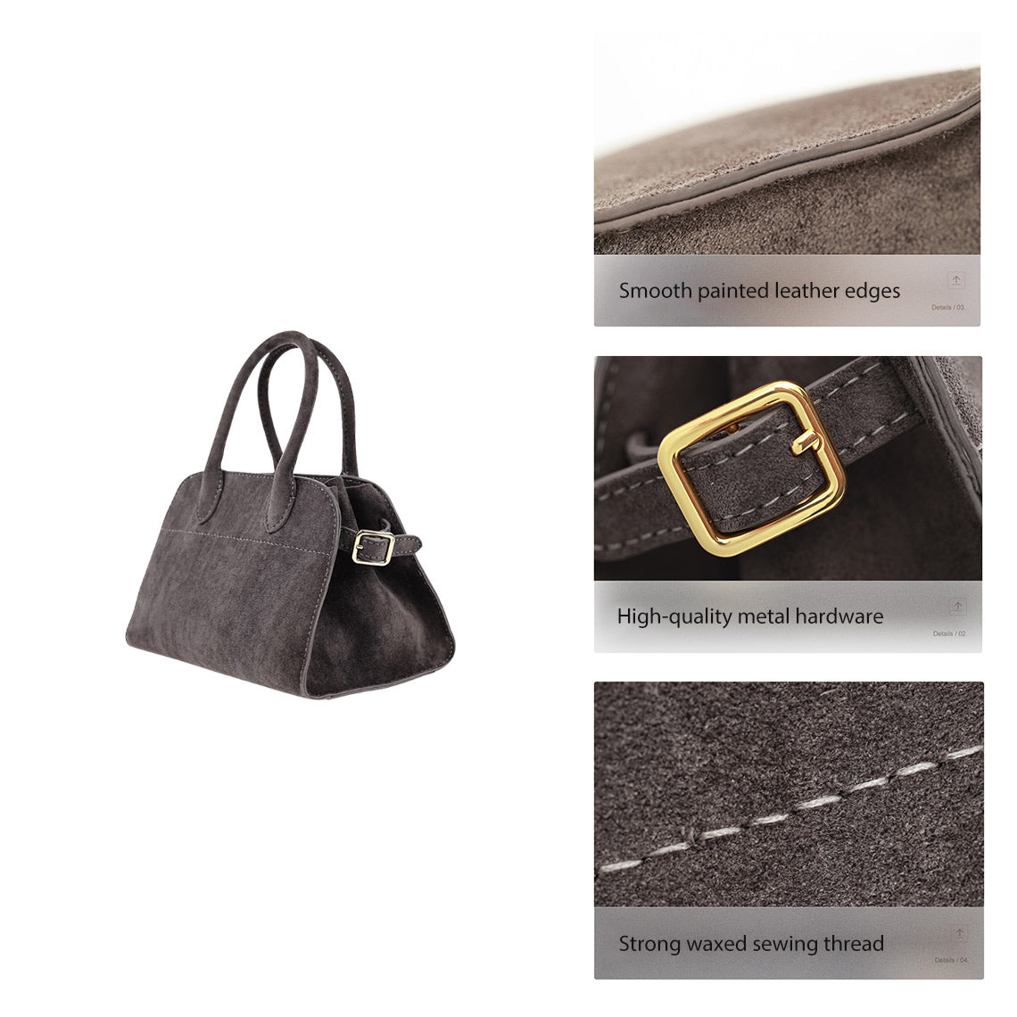Designer Bag DIY Kits | Handmade Leather Bag Details
