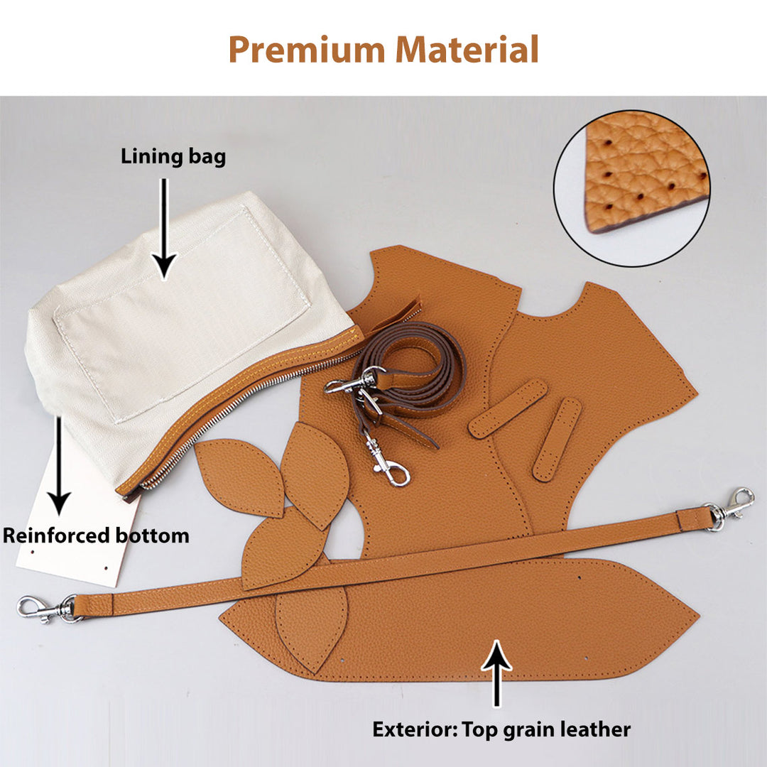 DIY leather bag kits | leather kits for beginners