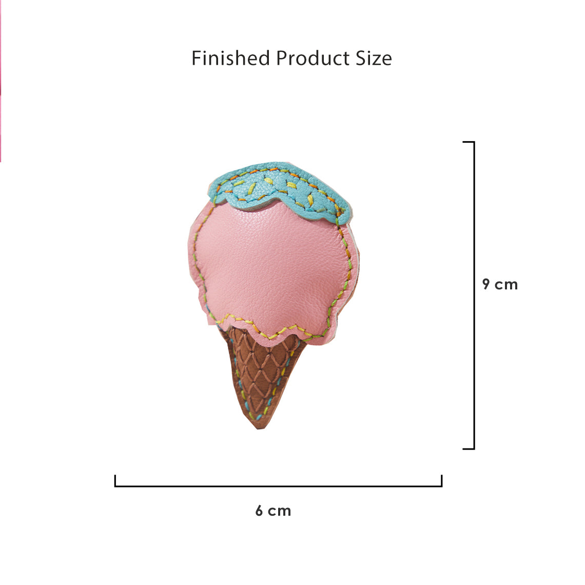 DIY Ice Cream Bag Charm Size - POPSEWING®