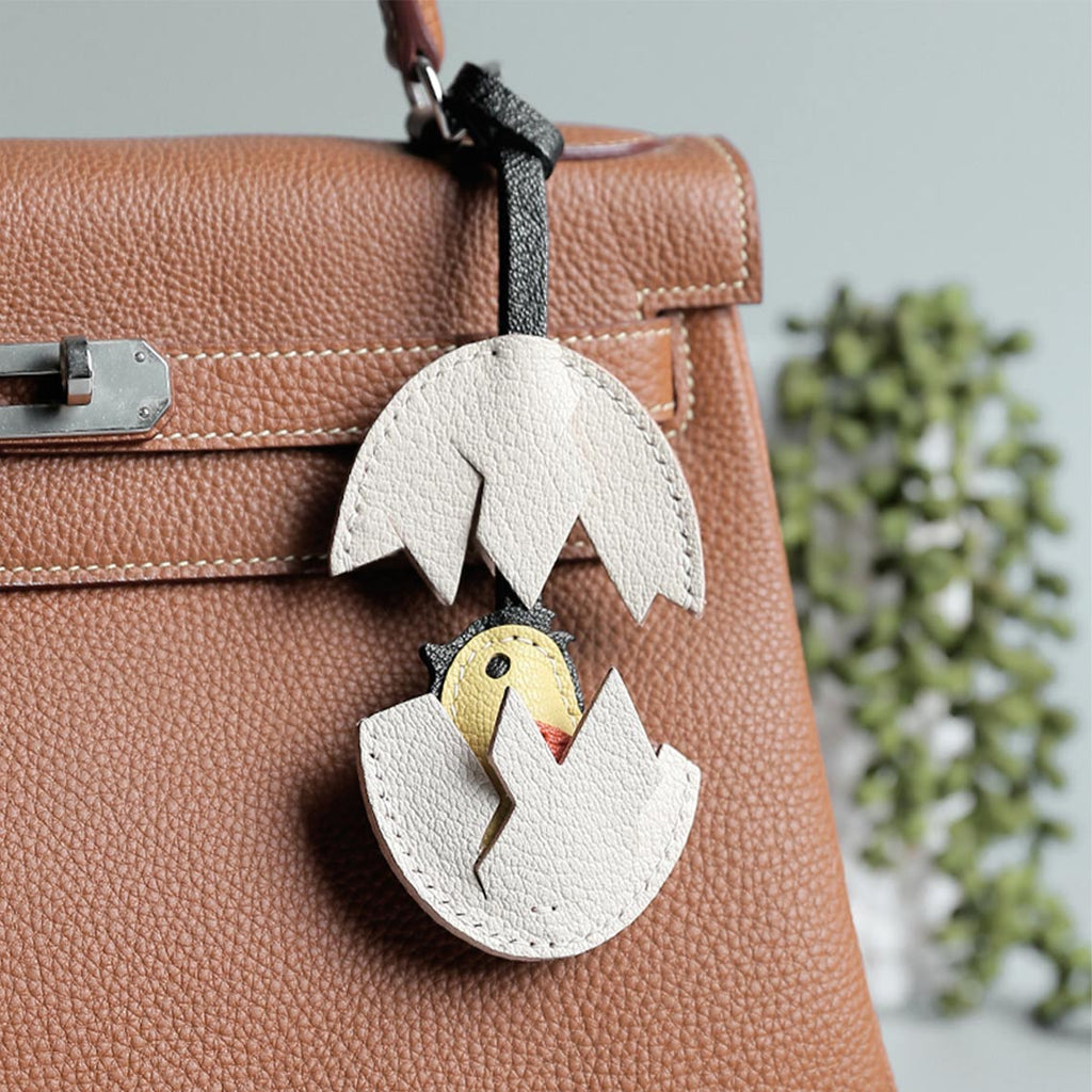 Hatched Chicken Leather Charm DIY Kits | Unique Birthday Gifts