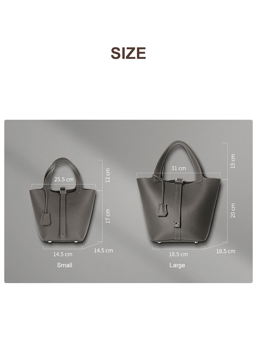 POPSEWING® Top Grain Leather Lady Picotion Lock Totes Bag DIY Kit - Price Drop at Checkout