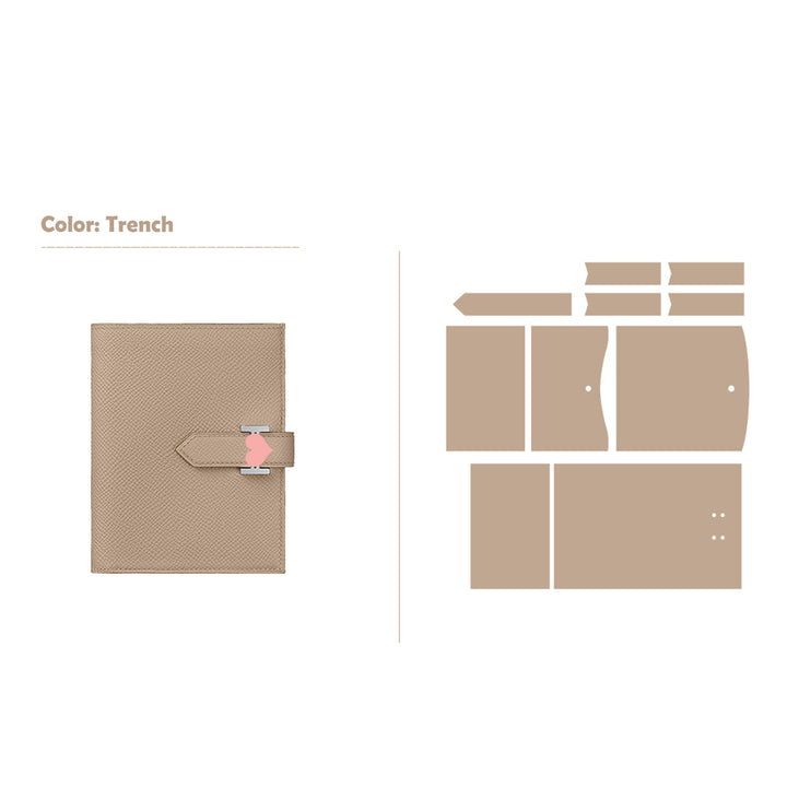 POPSEWING® Full Grain Leather Bearn Coin Wallet DIY Kits